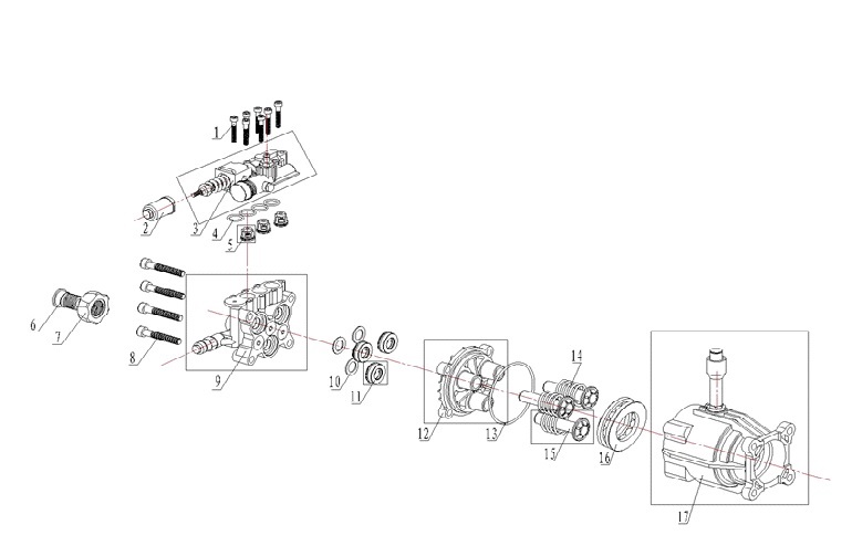 Simoniz 039-8595-6 Pump Breakdown